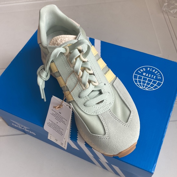 Brand New In Box Retropy E5 Running Shoe Linen Green 7 - Picture 6 of 9